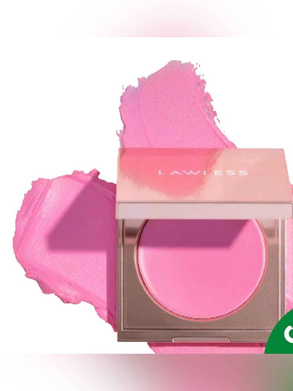 Gundrop Pink lip & cheek palette